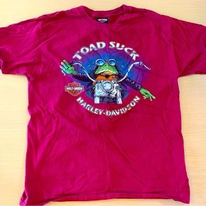 Harley Davidson Toad Suck Tee